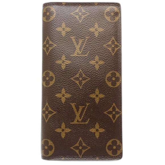 LOUIS VUITTON Brown Monogram Wallet - Picture 1 of 10